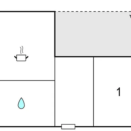 Apartment 1 Bedroom Awesome In Žuljana