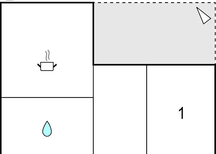 아파트 1 Bedroom Awesome In Žuljana